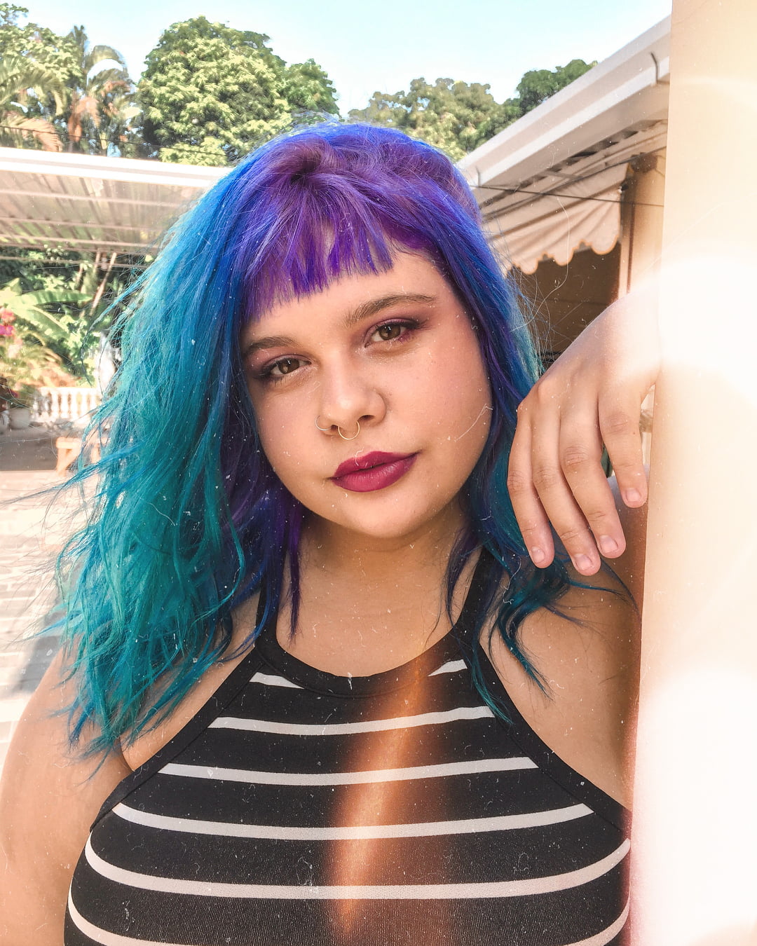 cabelo azul 61