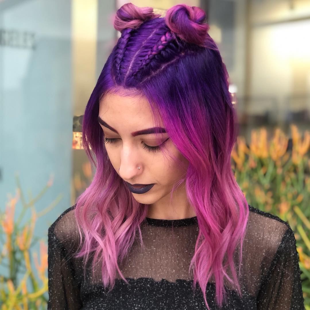 cabelo roxo 85