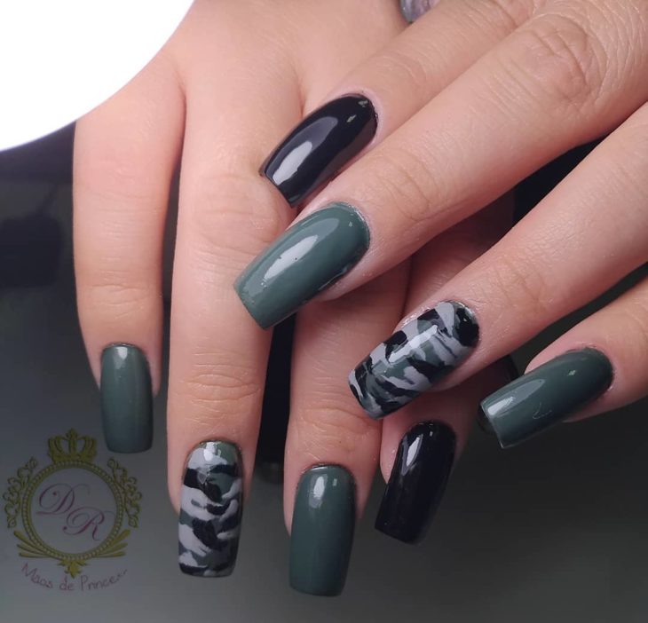 unhas decoradas simples 85