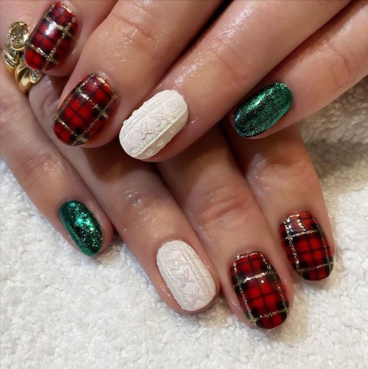 unhas para natal 117