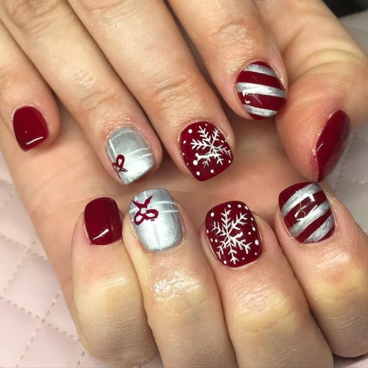 unhas para natal 144