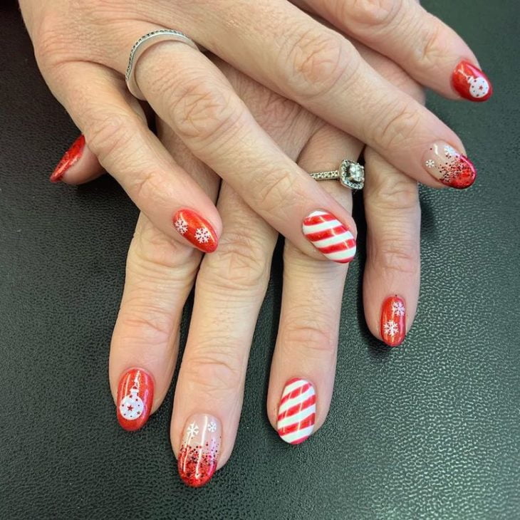 unhas para natal 145