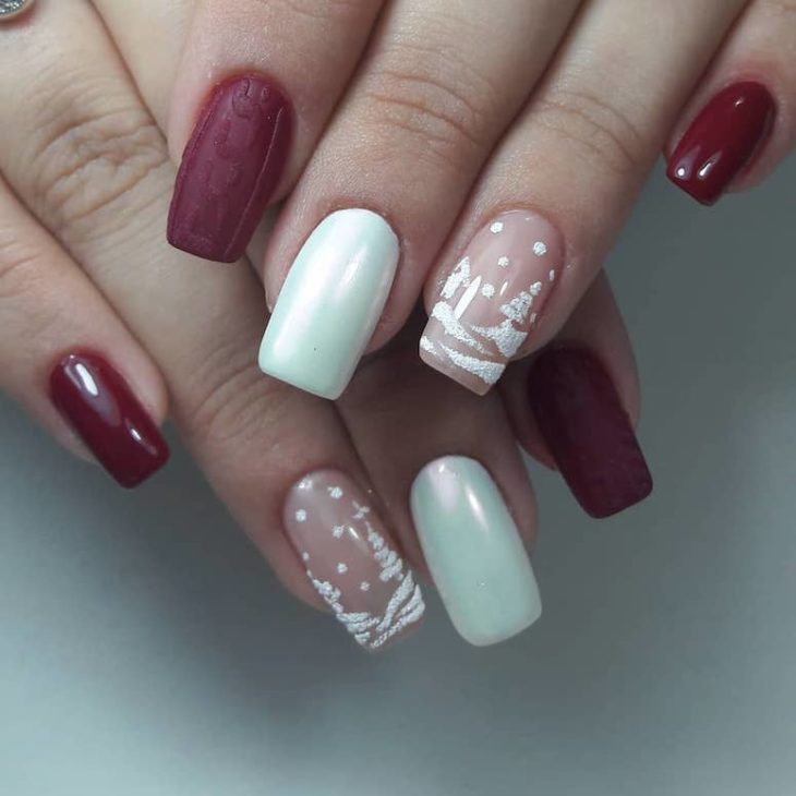 unhas para natal 98