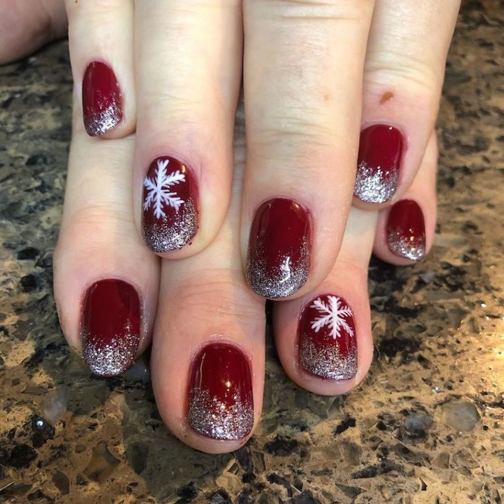 unhas para natal 150