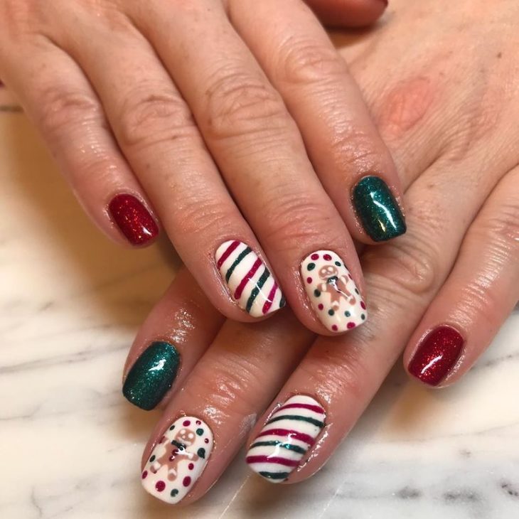 unhas para natal 163