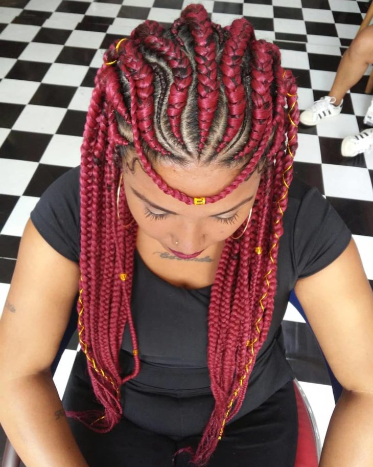 penteados afros 85