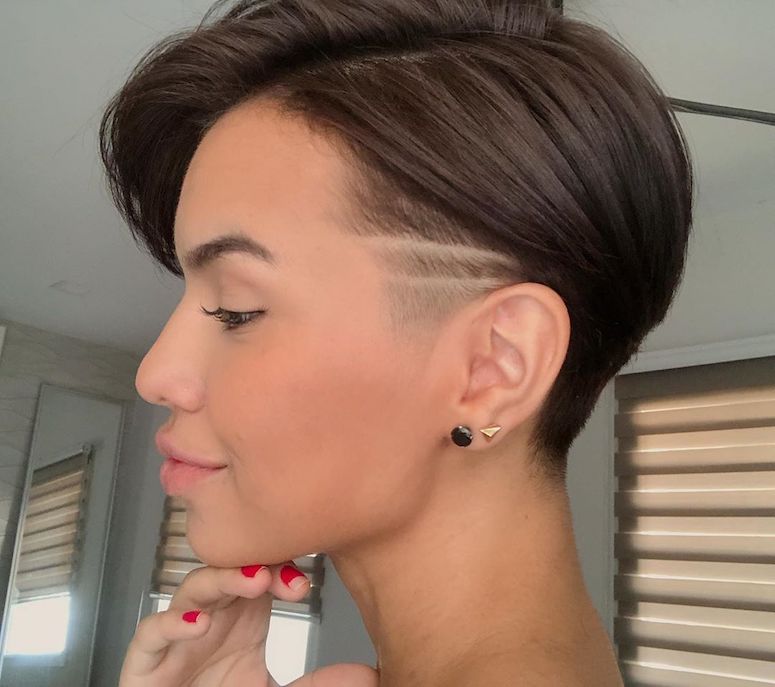 Undercut feminino: 80 sugestões desse corte supermoderno