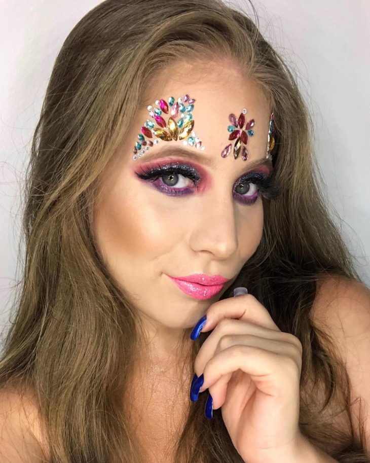 maquiagem para Carnaval 86