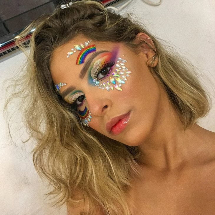 maquiagem para Carnaval 94