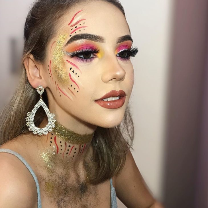 maquiagem para Carnaval 96