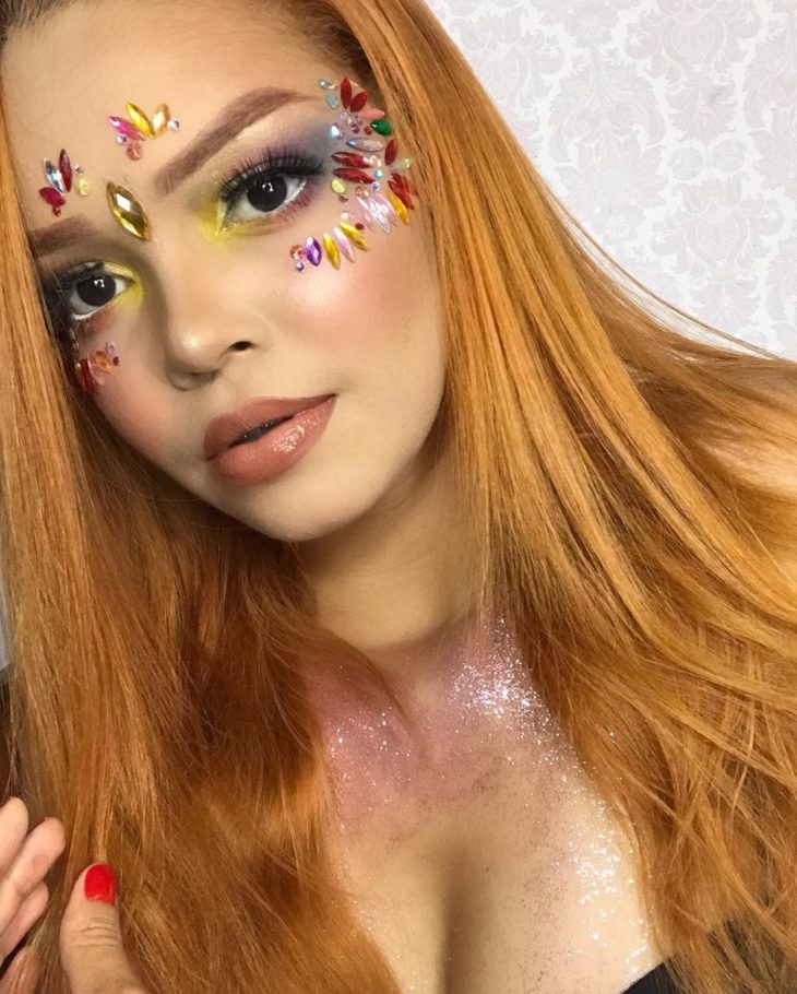 maquiagem para Carnaval 98