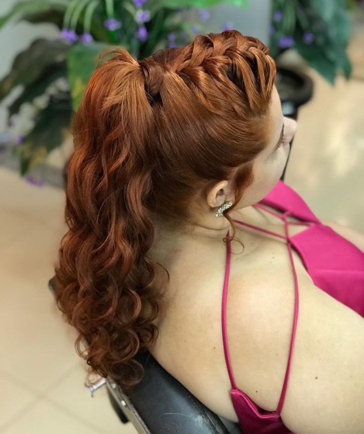 penteado moicano 68