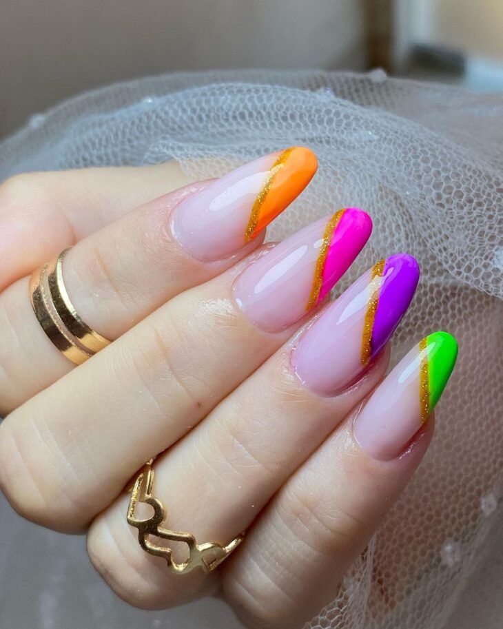 unhas para carnaval 100