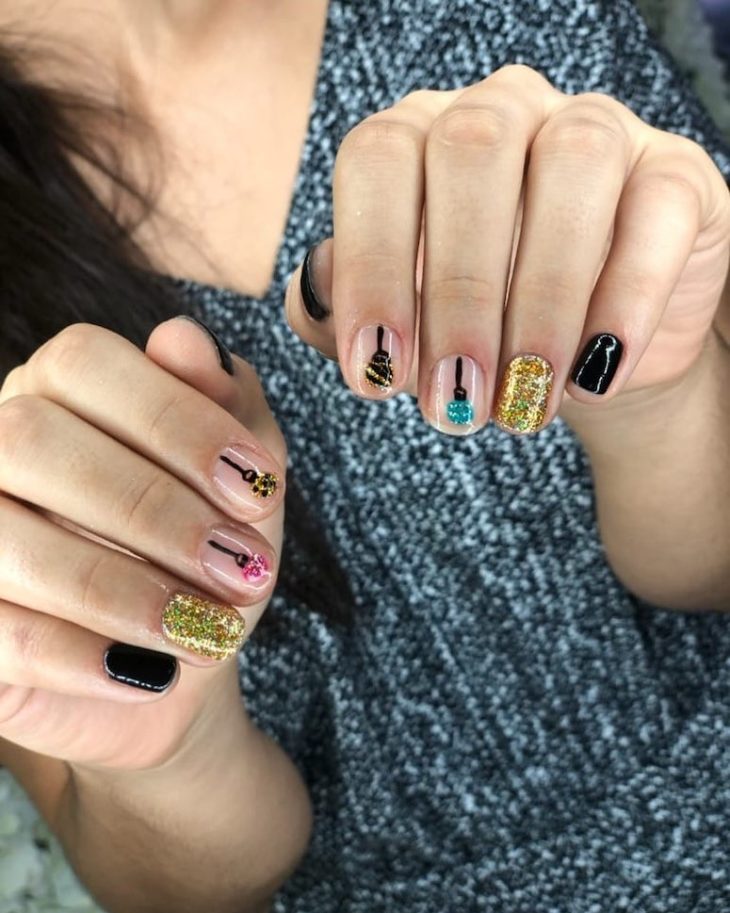 unhas para carnaval 142