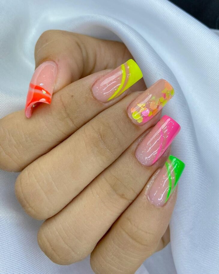 unhas para carnaval 95