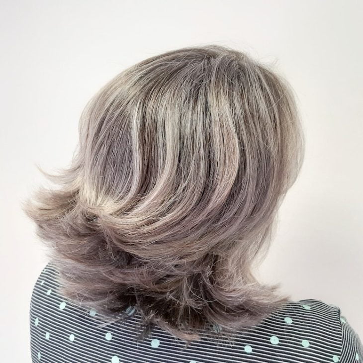 cabelo curto platinado 431