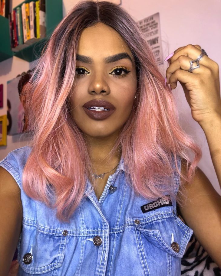 Featured image of post Cabelo Rosa Pastel Em Morenas Los art culos publicados solo son