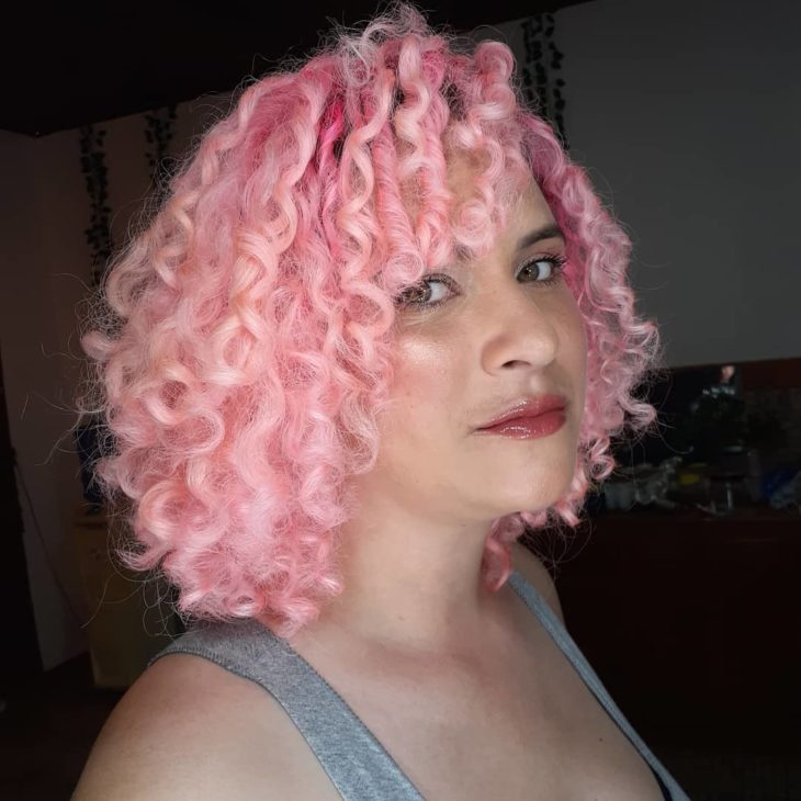 Featured image of post Cabelo Rosa Pastel Cacheado Seja homem ou mulher quem n o quer manter sempre o cabelo bem hidratado e saud vel