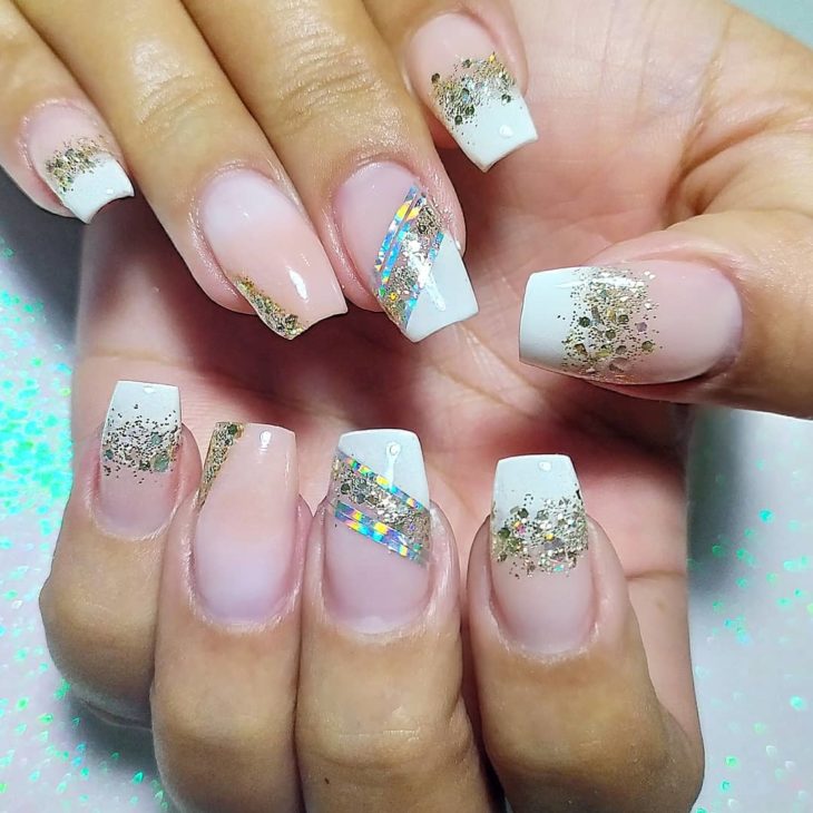 unhas de gel degradê