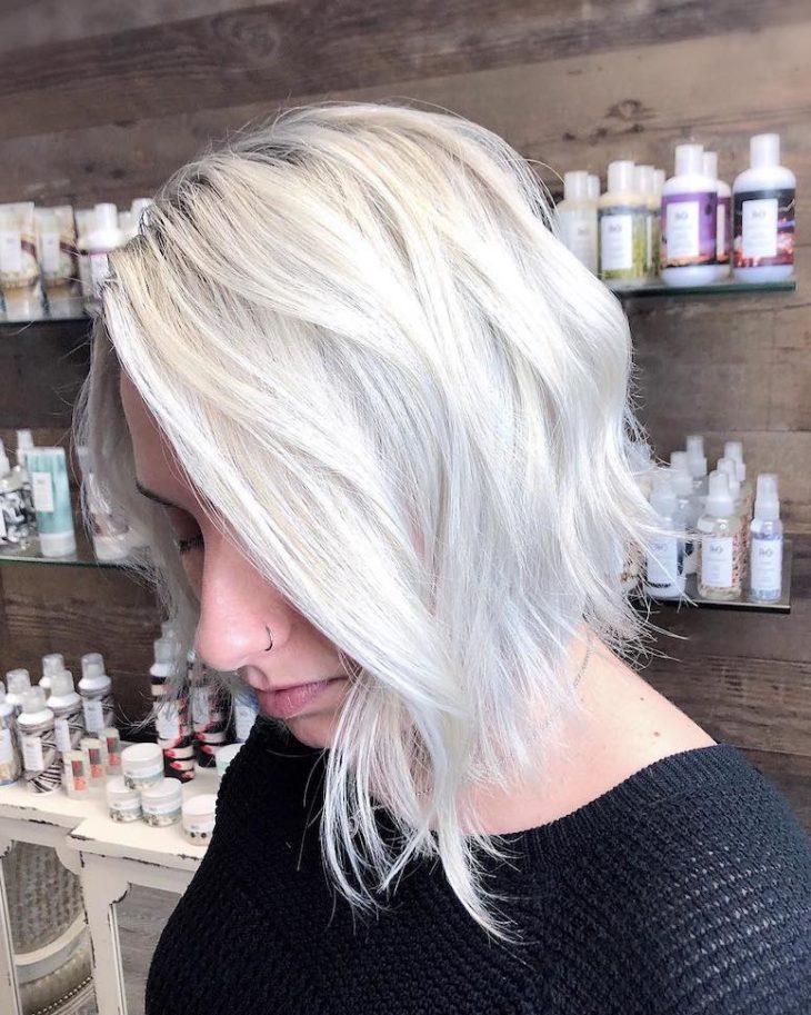 cabelo curto platinado 20