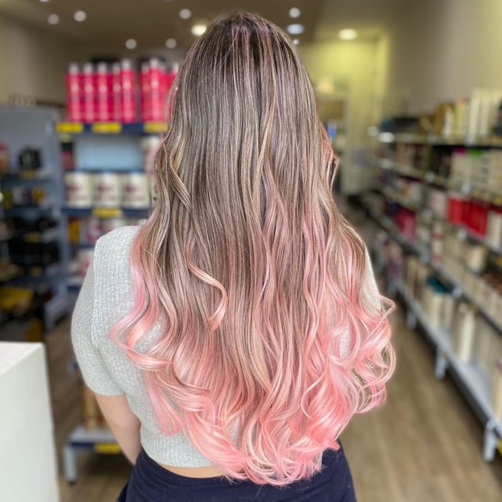 cabelo rosa pastel 39