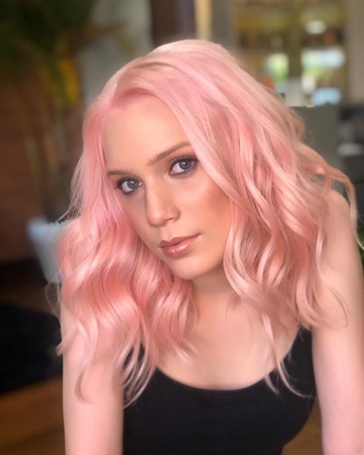 cabelo rosa pastel 8