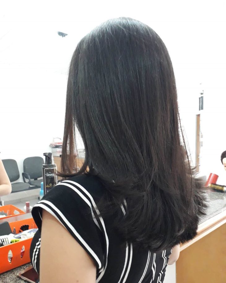 Corte degradê feminino 85