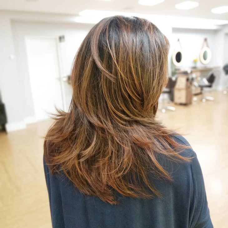 Corte degradê feminino 86