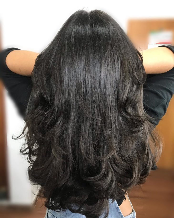 Corte degradê feminino 87