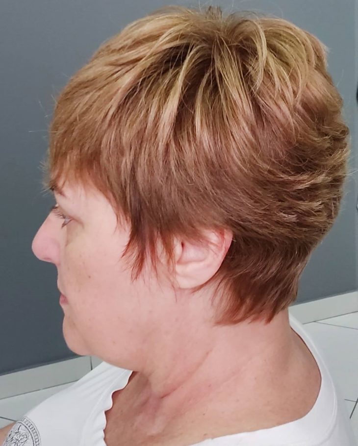 Corte degradê feminino 104