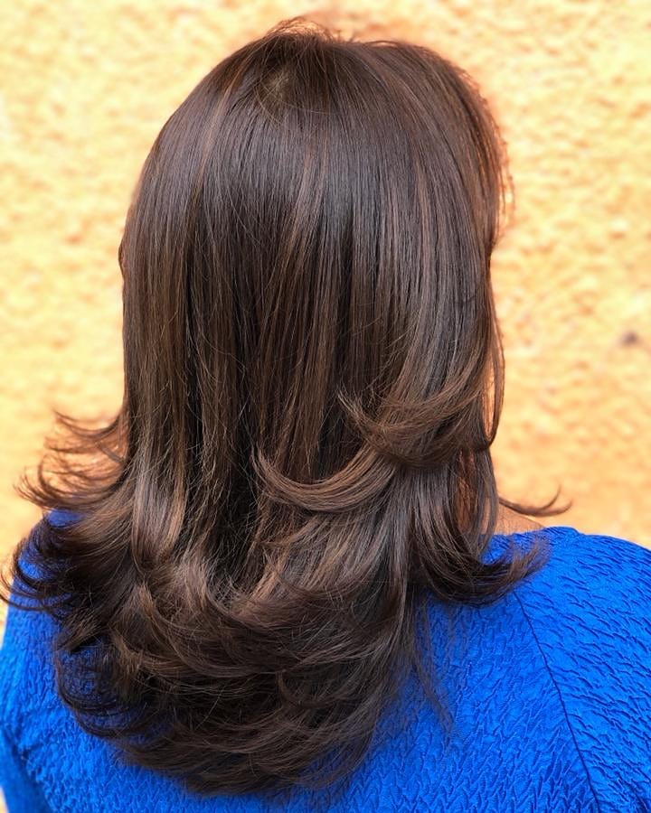 Corte degradê feminino 75