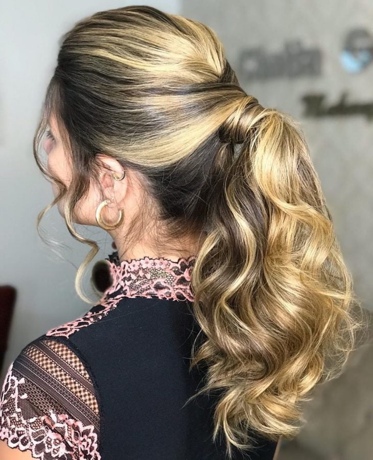 penteado rabo de cavalo 109