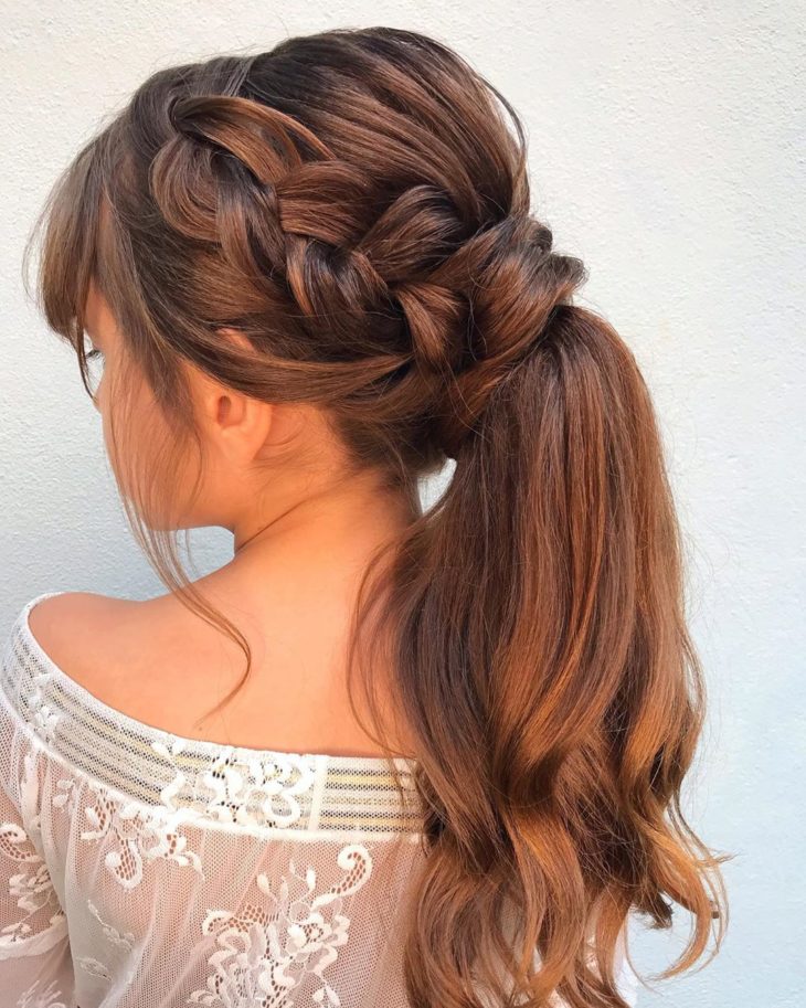 penteado rabo de cavalo 85