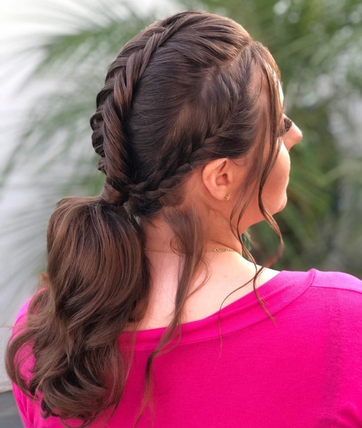 penteado rabo de cavalo 116