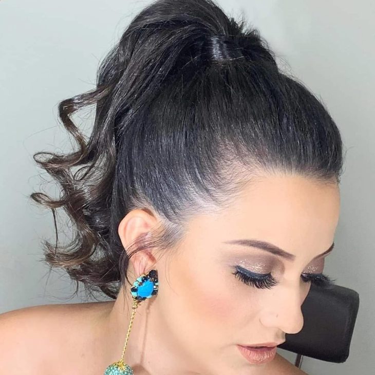 penteado rabo de cavalo 118