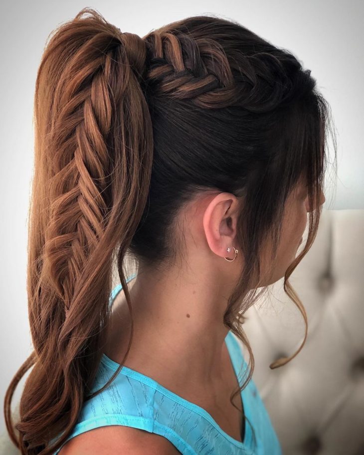 penteado rabo de cavalo 150