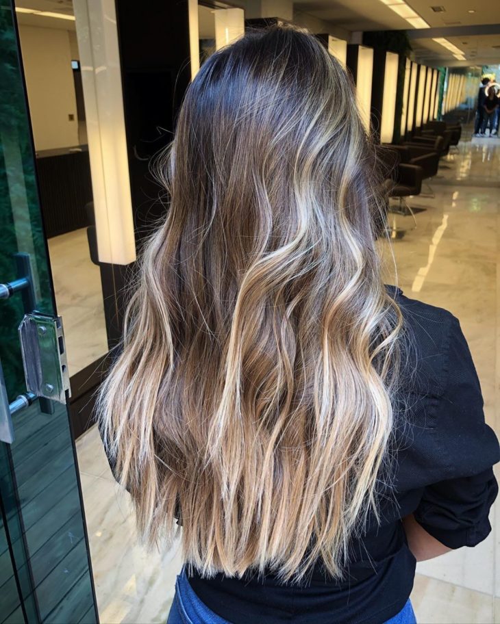 ombré hair platinado 67