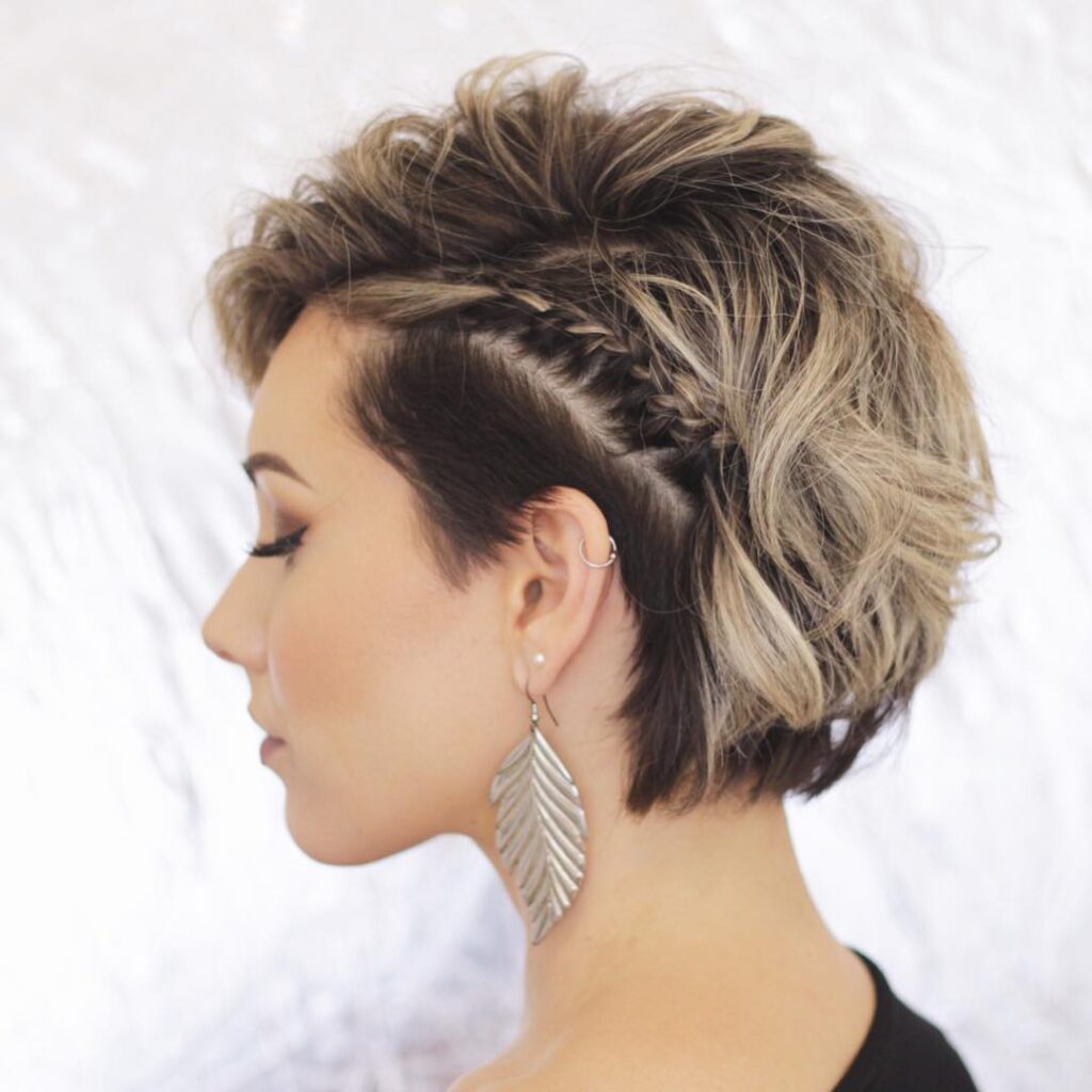 Cabelo curto com mechas: 45 INSPIRAÇÕES desse visual atemporal