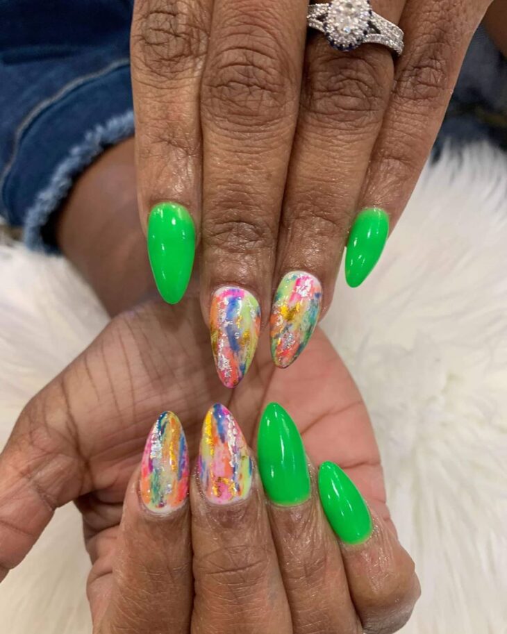 Unhas neon 50 FOTOS e tutoriais dessa nail art estilosa [TENDÊNCIA]