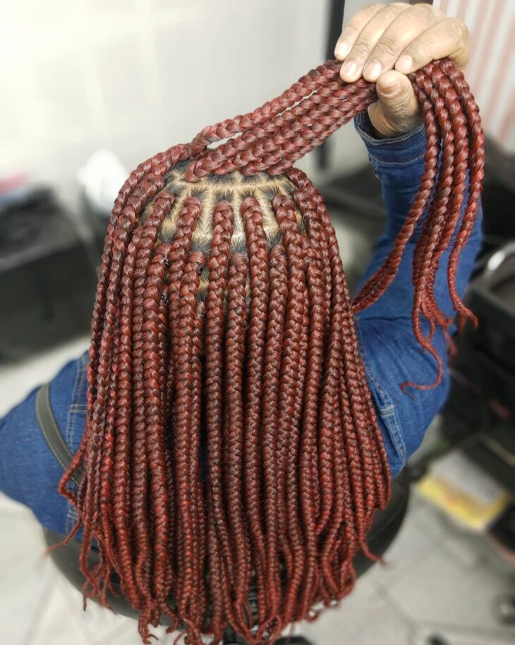 box braids 55