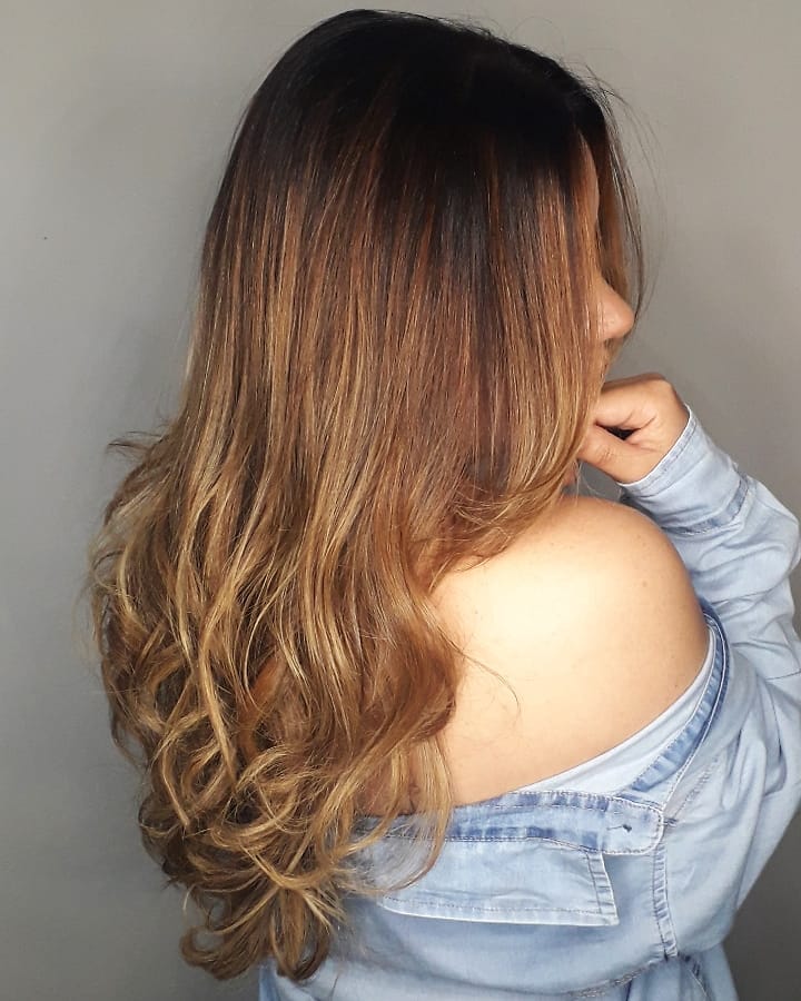 ombré hair loiro 57