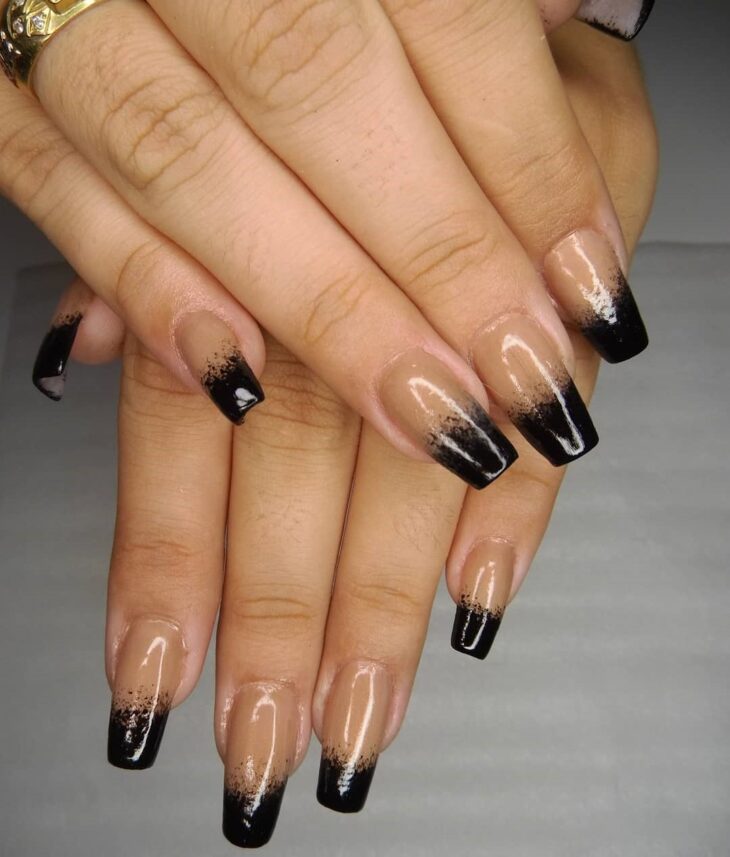 unhas decoradas nude 93