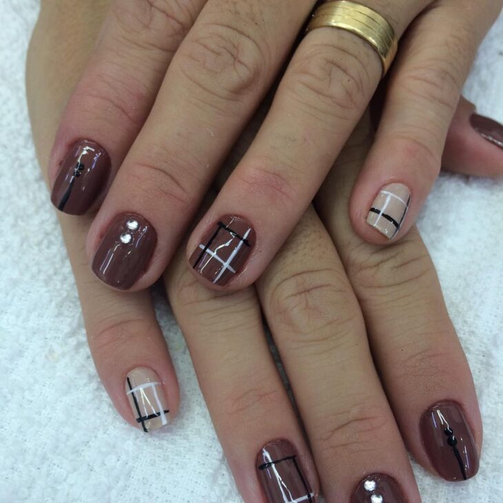 unhas decoradas nude 118