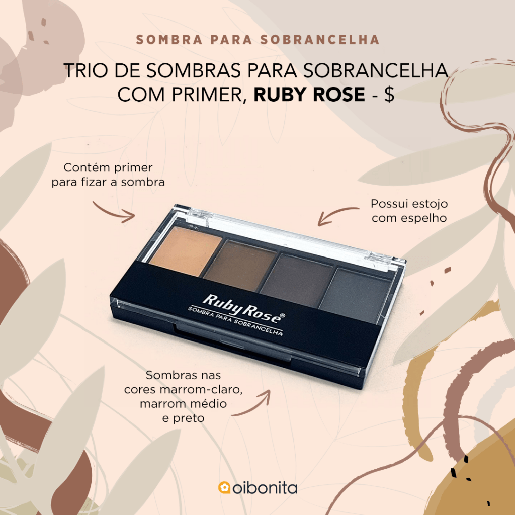 Sombra para sobrancelha 12 melhores produtos e como usálos