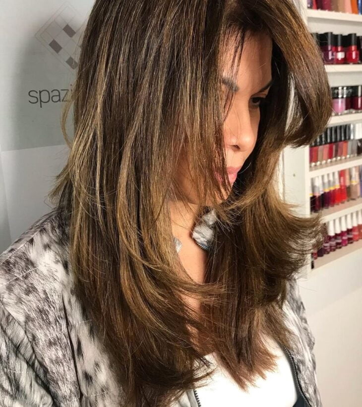 cabelo longo repicado 77