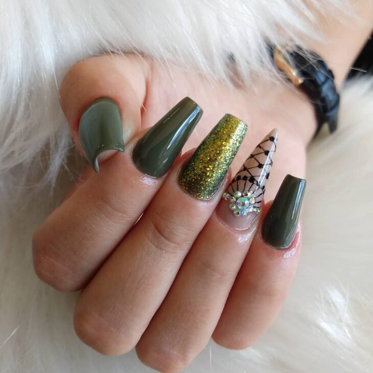 esmalte verde militar 54