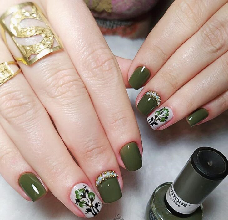 esmalte verde militar 58