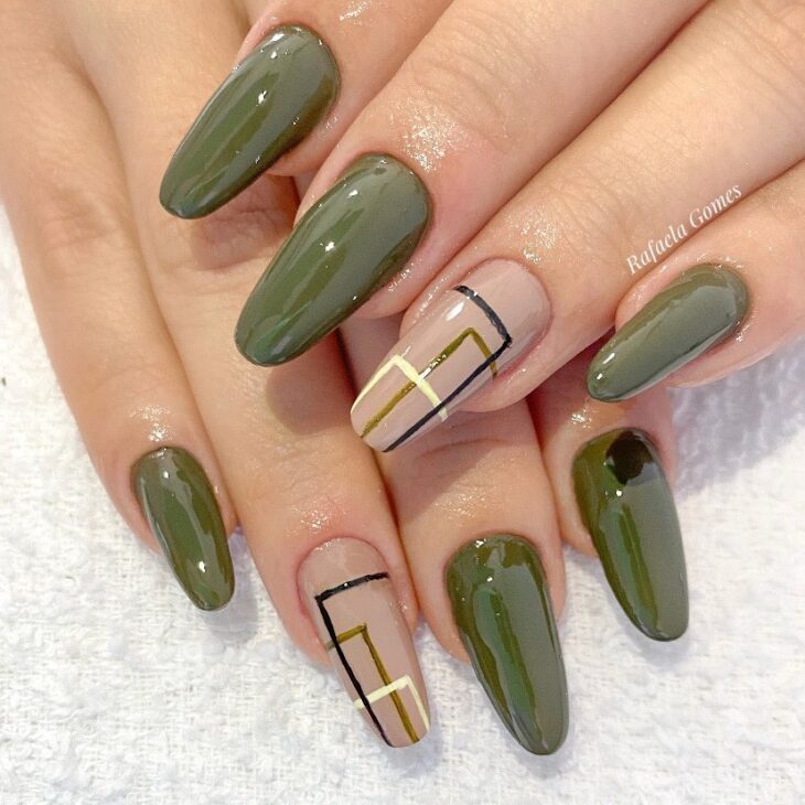 esmalte verde militar 68