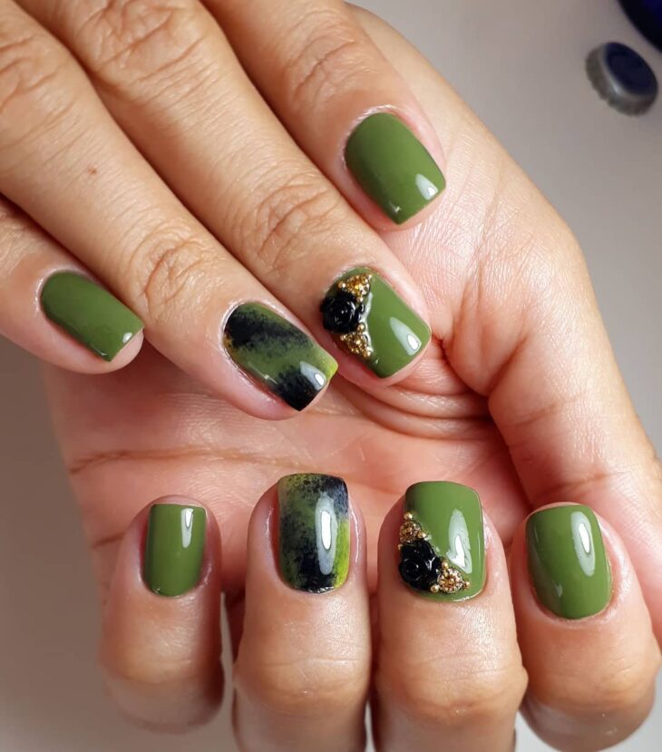 esmalte verde militar 71