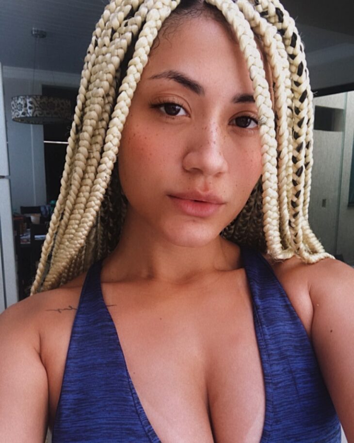 box braids loiro 68